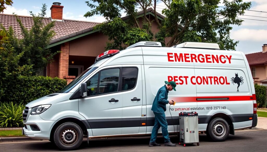 Emergency rodent control services